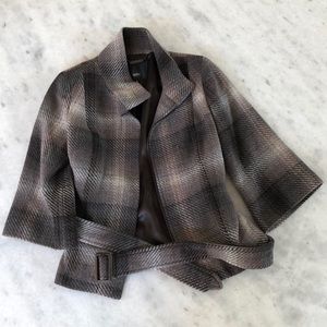 Grey Plaid Jacket